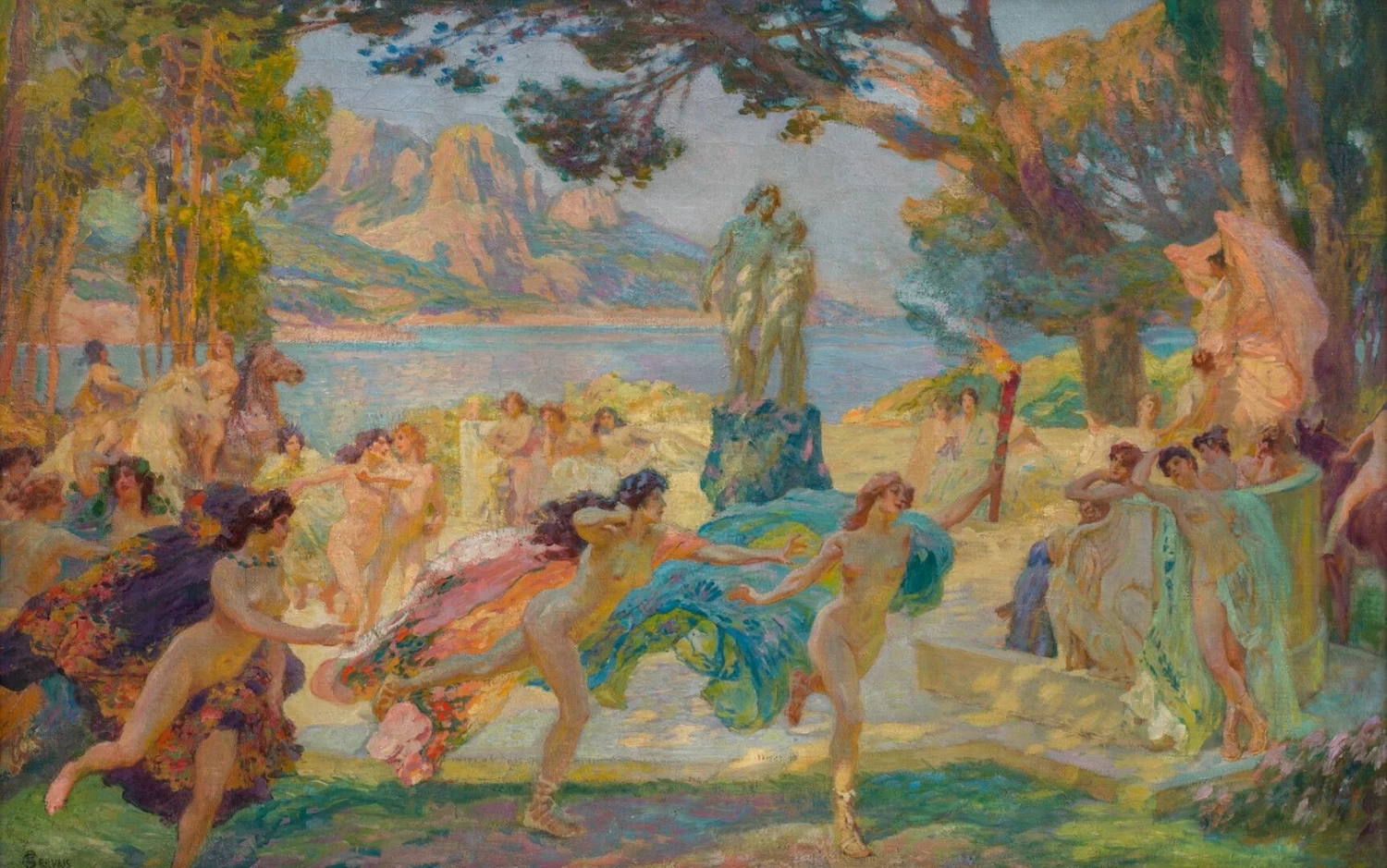Paul Jean Gervais - La corsa con la fiaccola